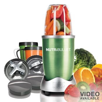 Sale!! Nutri Bullet NBR-12 12-Piece Hi-Speed Blender/Mixer System, Green