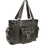  : Lady Blk Laptop Tote