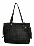 Women's Large Giani Bernini Signature Handbag (Black)