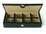 Cuff-Daddy - Boutons De Manchette - Coffret en cuir noir