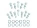 Mr. Gasket 955G Hex Head Intake Manifold Bolt