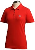 NFL Houston Texans Women's Ace Polo, Red, Small