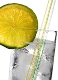 Mineralwasser Mit Limette - 24"H x 17"W - Peel and Stick Wall Decal by Wallmonkeys