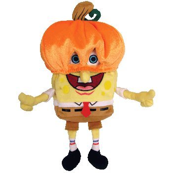 Childrens Toyshop  Toys : Ty Beanie Baby Spongebob Square Pants (20cm)