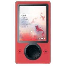 Zune 30 GB Digital Media Player (Red) by