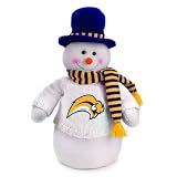 18" NHL Buffalo Sabres Plush Dressed for Winter Snowman Christmas Decoration