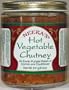 Hot Vegetable Chutney-Fresh carrots, cauliflower and chilies, 1-32 oz Jar