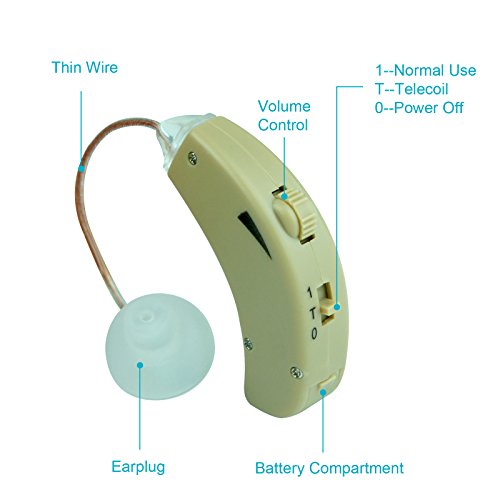 Apalus High Quality Digital Ear Hearing Amplifier, the Best Tcoil