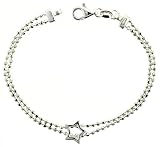 Sterling Silver Lariat Necklace with a Star 17