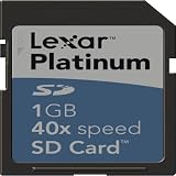 Lexar SD1GB-40-231 1GB Platinum Secure Digital