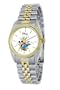 Disney Men's D104S775 Mickey Mouse and Friends Two-Tone Bracelet Watch
