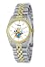 Disney Men's D104S775 Mickey Mouse and Friends Two-Tone Bracelet Watch