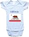 CALIFORNIA FLAG - Flag-Series - White, Blue or Pink Onesie / Baby T-shirt