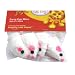 Pet Supplies : Four Furry Mice Plush Cat Toys
