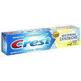 Crest Whitening Expressions Fluoride Anticavity Toothpaste Lemon Ice 7.8 oz