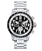 ESQ Swiss Men's Beacon Stainless Steel Bracelet Black Dial Watch #07301236