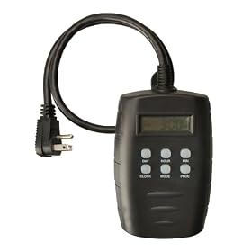 Woods 59403 Heavy-Duty Outdoor Digital Switch Timer, 7-Day