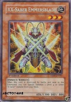 YuGiOh 5D's Absolute Powerforce Single Card XX-Saber Emmersblade ABPF-EN081 Secret Rare