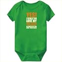 Baby Bodysuit Green " YES! I REALLY DO LOVE MY Nova Scotia Duck Tolling Retriever " Dogs 3 - 6 Months