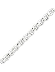 Sterling Silver 7.75mm Rolo Chain - 20 Inch