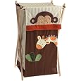 Kids Line Jungle 123 Hamper, Brown