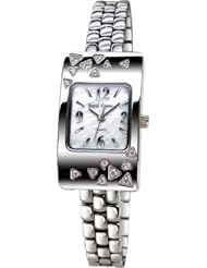 Gemorie Women Fashion Watch with Jewelry Band in Rhodium Plating (128927)