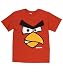 Angry Birds Red Face Youth T-shirt