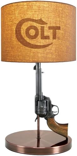 Colt Revolver Lamp - Western Style Decor for the Firearm Handgun Enthusiast