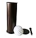 YoYo Moon Bronze Toilet Brush for Tall Toilet Bowl with Lid Brush Holder