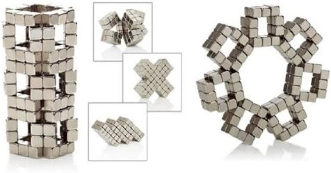 Tanboo 216 Cubes 4 mm Magnetic Rubik's Cube (Silver),Educational & Puzzle Toys