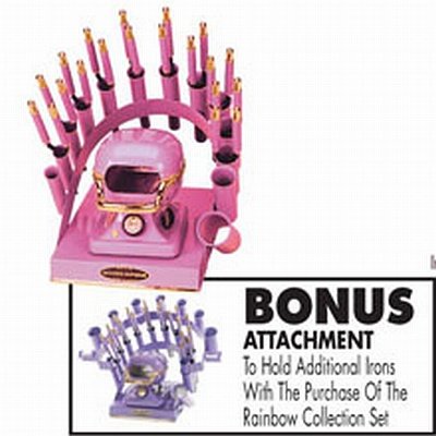 Golden Supreme Stand Stove/Curling Irons Fushia