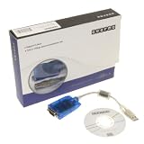 Windows 7 Compatible USB Serial Adapter FTDI Chip RS232 DB-9 920K with TX/RX LED