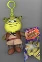Shrek the Third - 5" Shrek Plush Doll with Keychain Clip-on