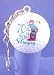 70 & Still Swinging Golf Ball Key Chain