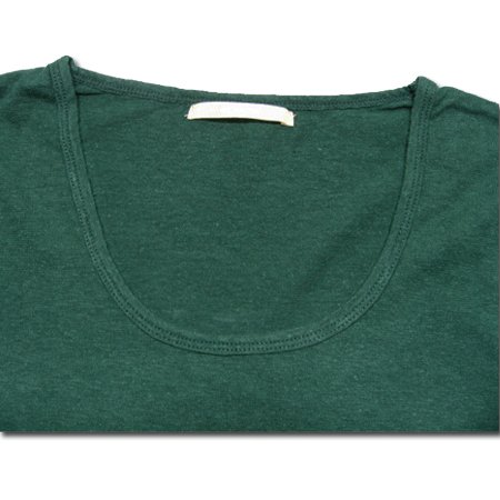 Cover image : COBANO(コバノ) LIGHT SEVEN SLEEVES TEE ヘンプコットン ７分袖 カットソー / リーフ