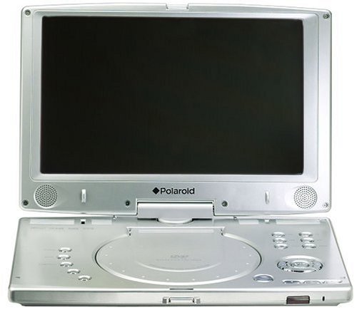 Polaroid PDV-1002A Portable DVD Player with Rotat ing 10 Inch LCD Screen