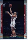 2004 05 Bowman Chrome Basketball Card #110 Carlos Boozer Utah Jazz
