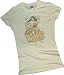 Strength -- Wonder Woman Crop Sleeve Fitted Juniors T-Shirt
