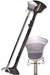 Long Weapon - Monk Spade Combat Steel