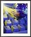 Globe, Fiber Optic Cables on a Computer Keyboard Photos To Go Collection Framed Photographic Poster Print by Eric Kamp, 28x34 Image