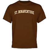 NCAA St. Bonaventure Bonnies Basic Arch T-Shirt - Brown
