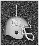 Logo Art Missouri Tigers Sterling Silver Helmet Pendant