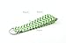 Doliphine Wave Fabric Wristlet Chevron Lanyard Key Chain for Key fob, Key, ID Badge Holder, USB, Purse (Green)