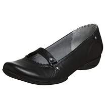 Privo Women's Cider Flat,Black,10 M