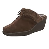 Anne Klein New York Women's Chet Fur Lined Clog