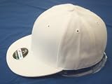 New Yupoong plain fitted hat cap era White  - Size 58cm