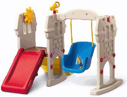 Childrens Toyshop  Toys : Little Tikes Swing Along Castle