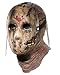 Jason (TM) Voorhees Deluxe Overhead Latex Mask Friday the 13th Costume Accessory Image