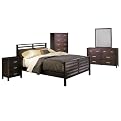 Cappuccino Finish Bedroom Collection