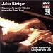 Julius Röntgen: Works for Piano Duet